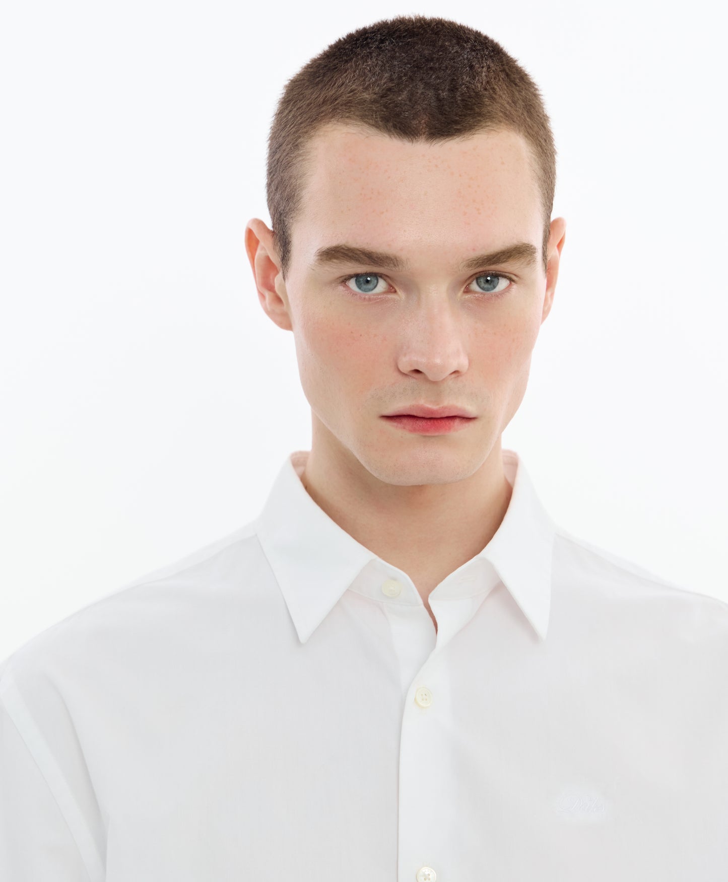 Men's Boxy-Fit Short-Sleeves Shirt