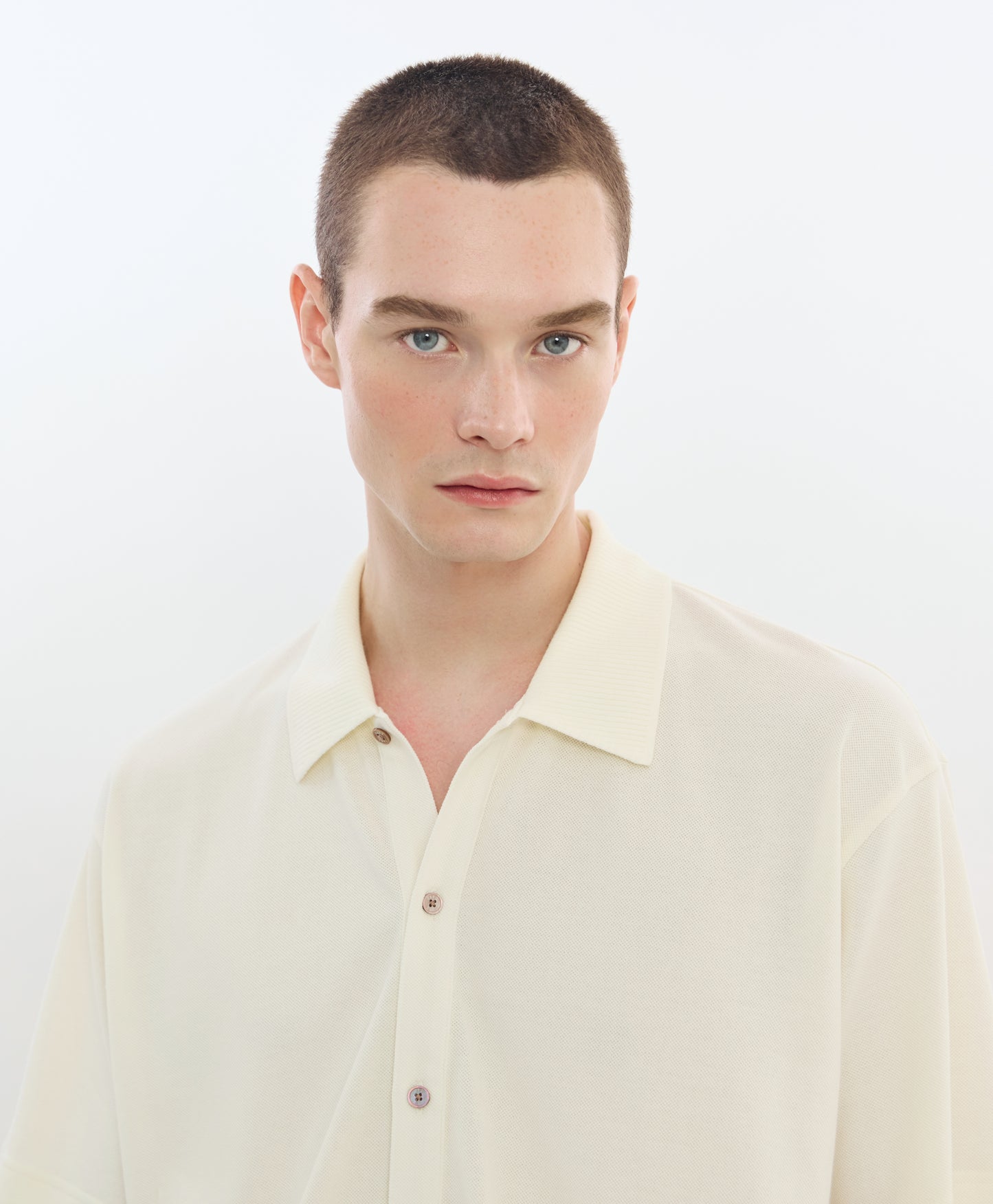 Men's Oversize Short-Sleeves Polo