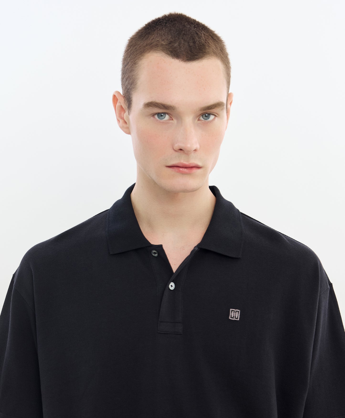 Men's Oversize Short-Sleeves Polo