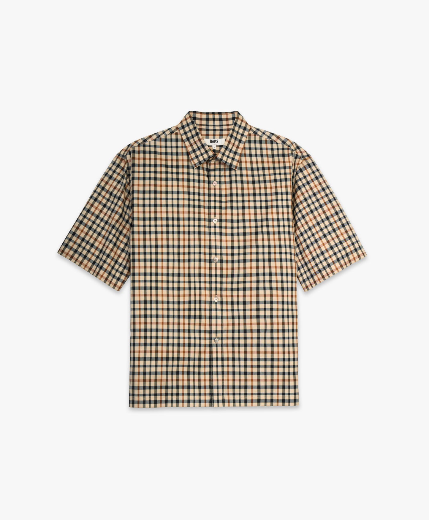 Men's Boxy-Fit Short-Sleeves Shirt GACB101W6