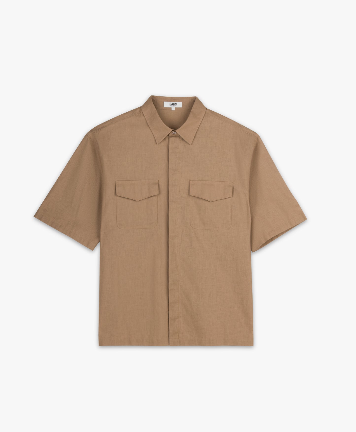 Men's Boxy-Fit Short-Sleeves Shirt