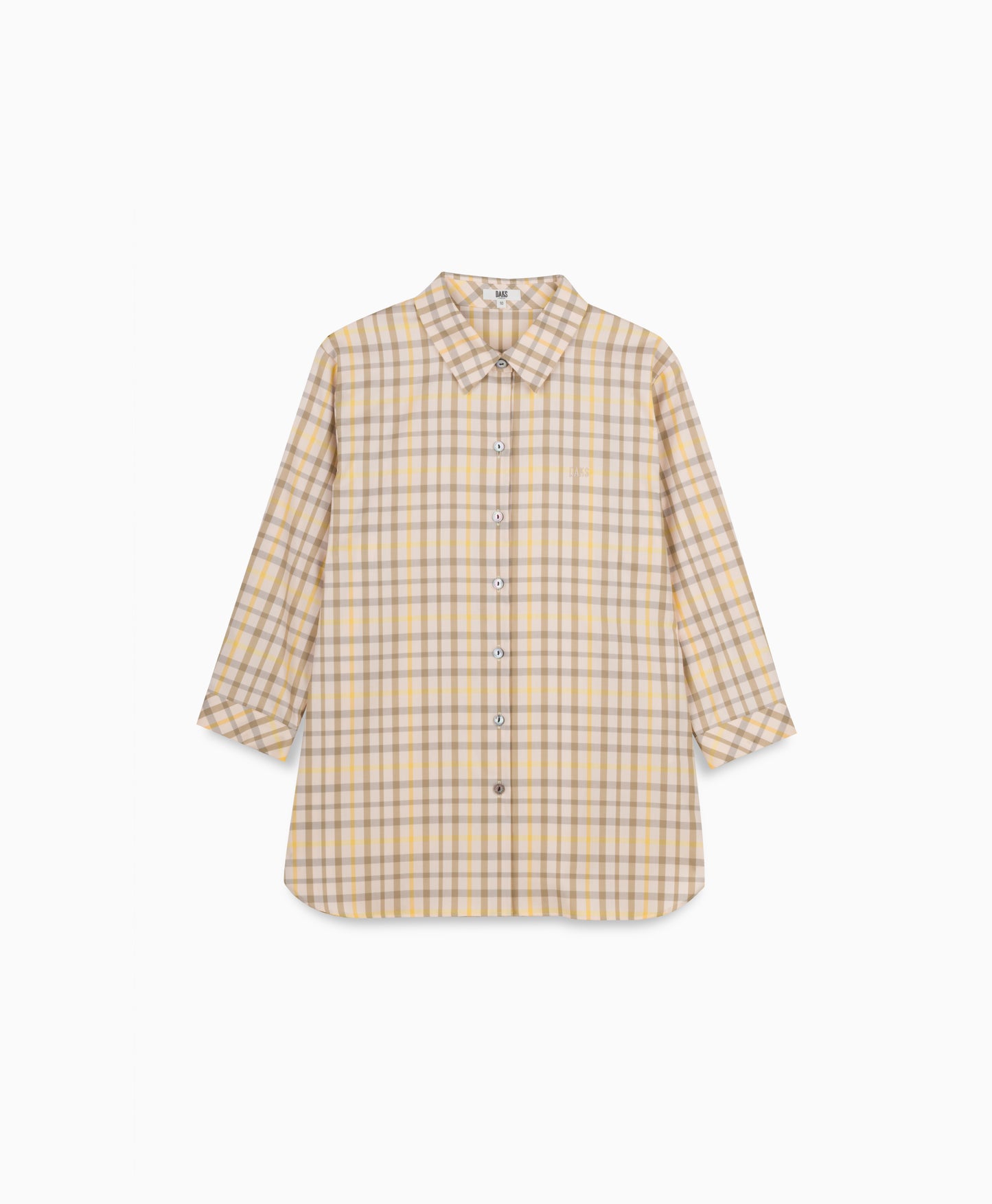 Women's Regular-Fit Middle-Sleeves Shirt