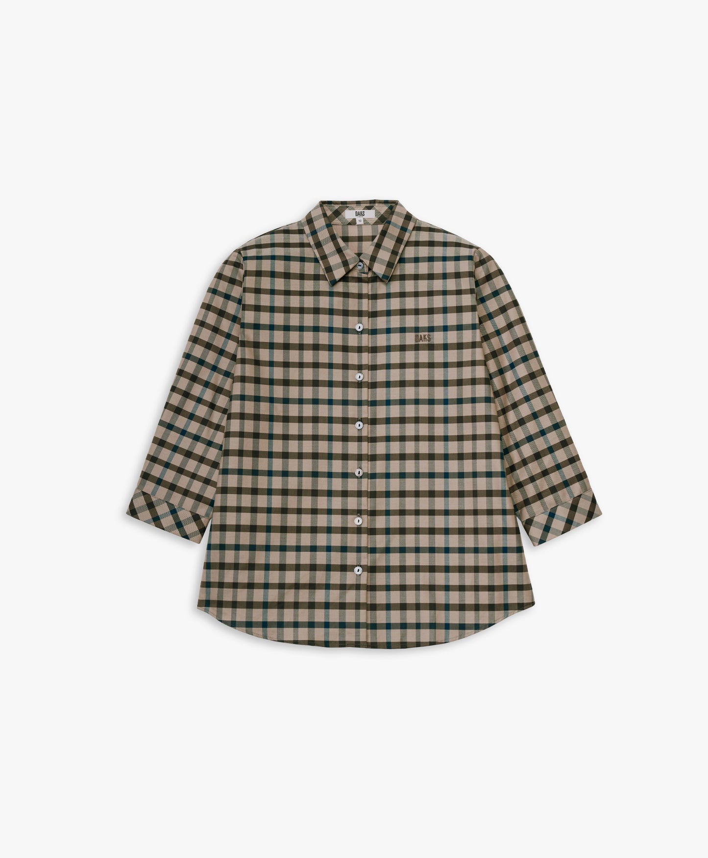 Women's Regular-Fit Middle-Sleeves Shirt