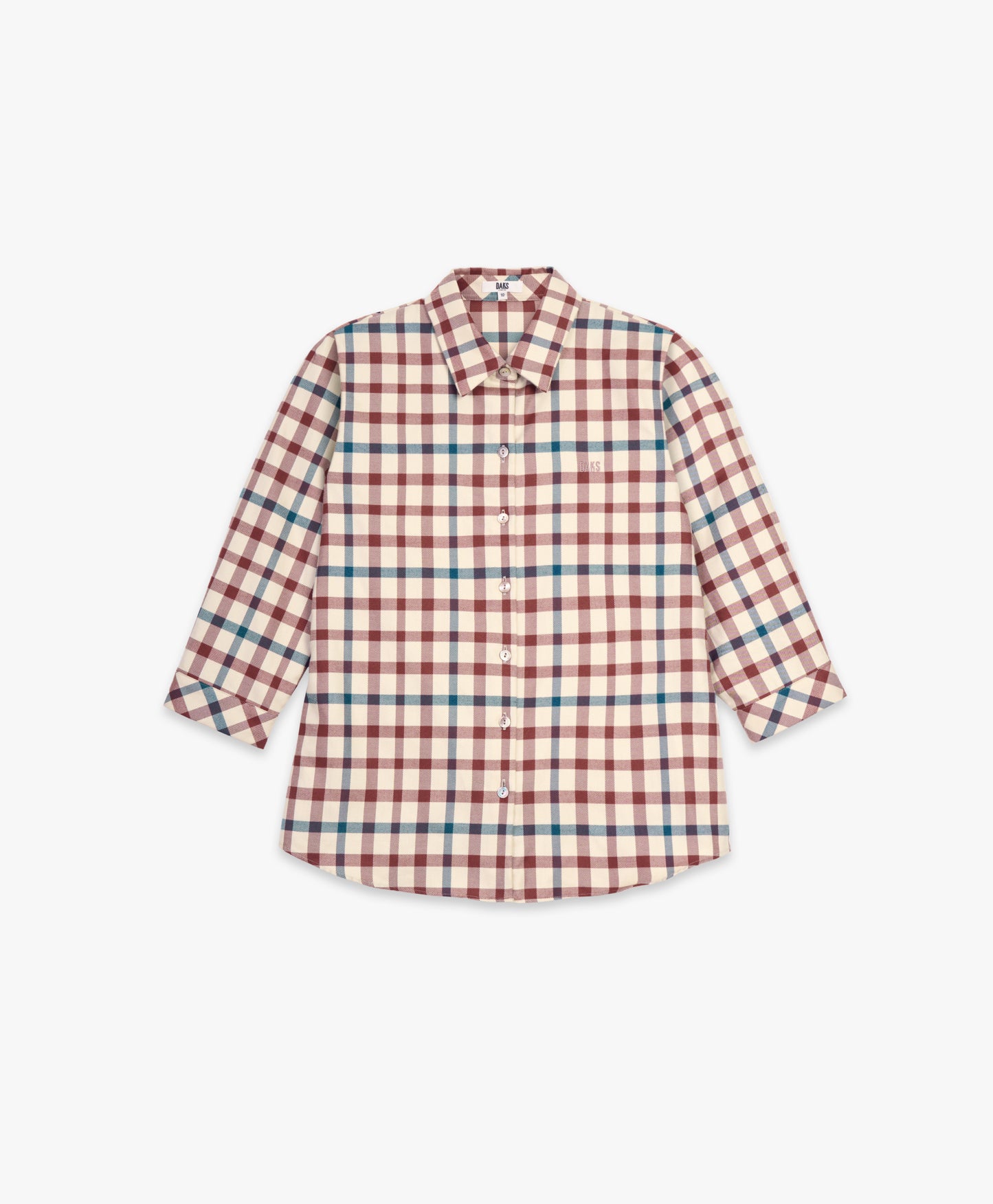 Women's Regular-Fit Middle-Sleeves Shirt