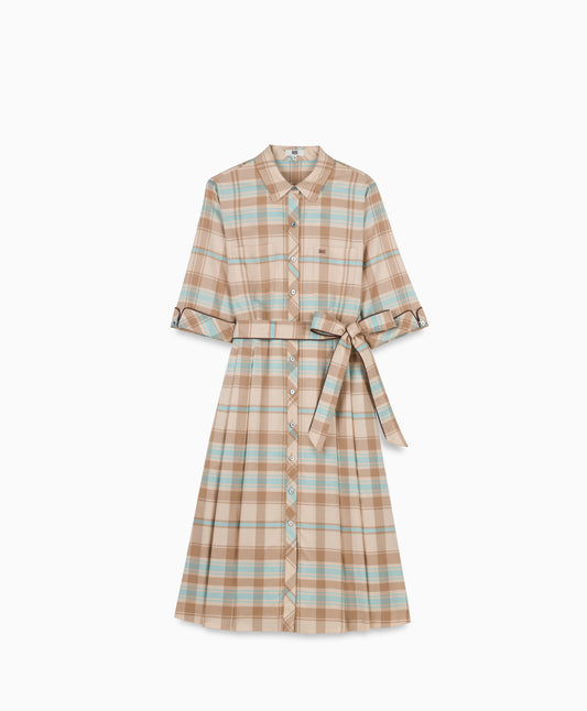 Women's Dress Middle-Sleeves