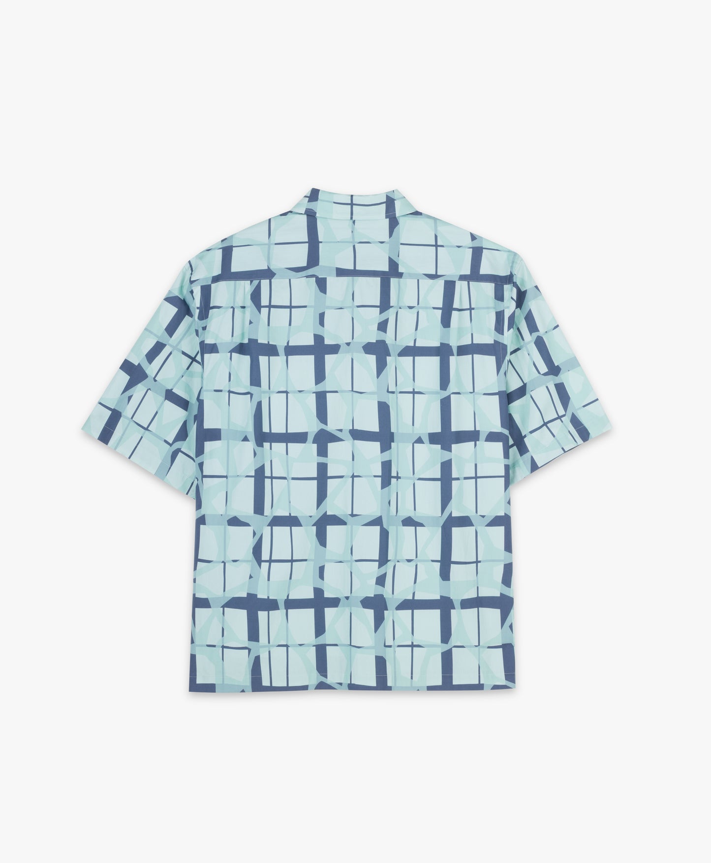 Men's Boxy-Fit Short-Sleeves Shirt