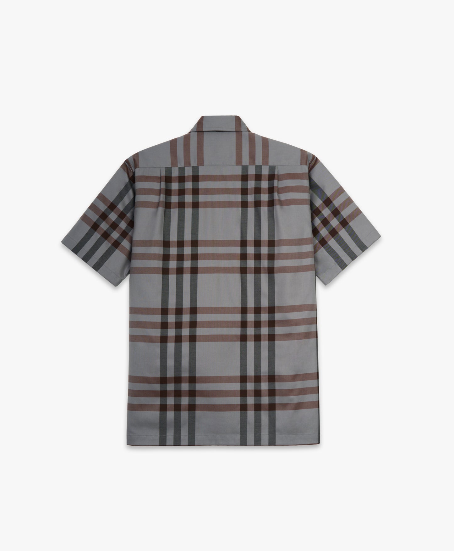 เสื้อเชิ้ตแขนสั้นทรงพอดีตัวสำหรับผู้ชาย