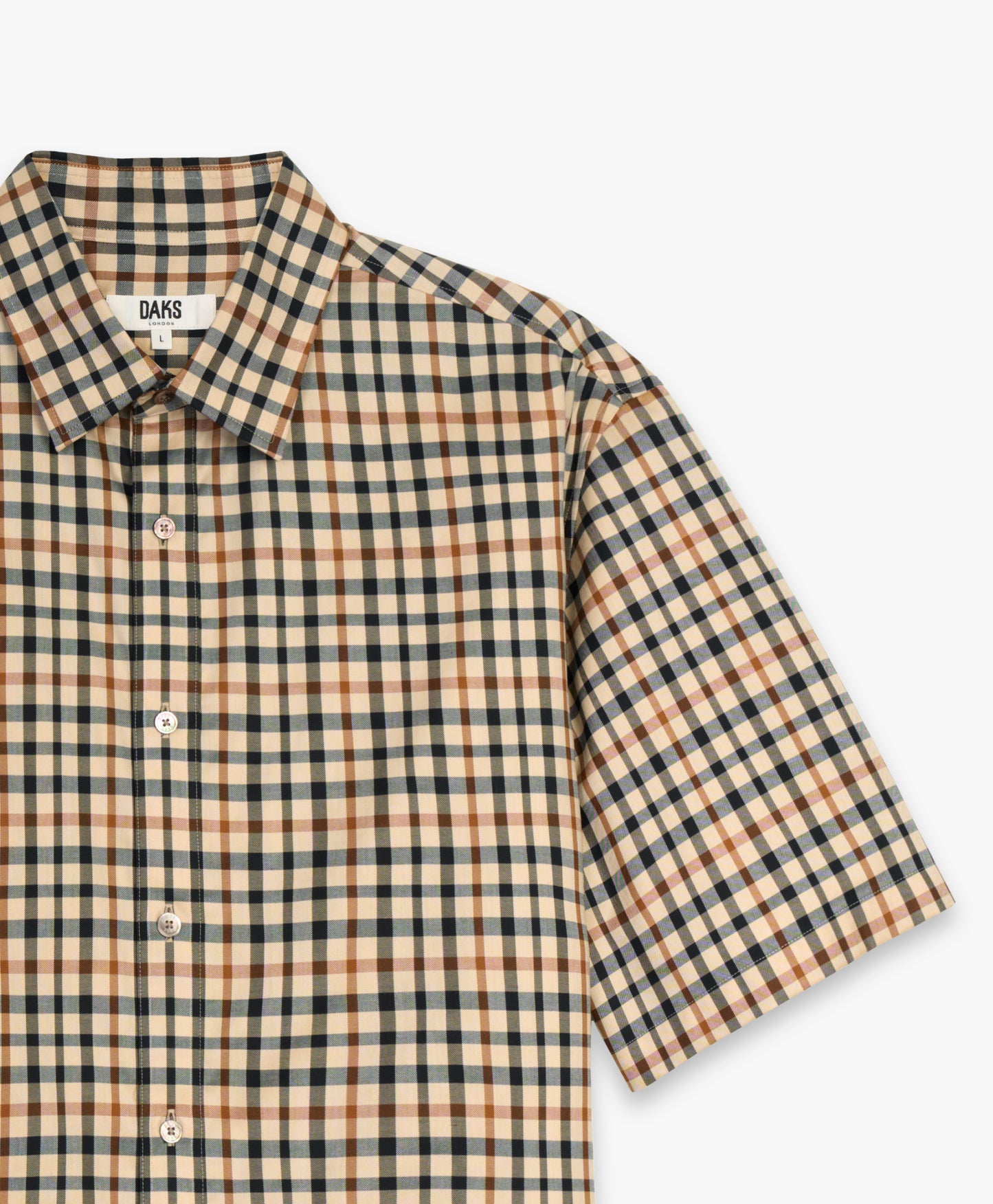 Men's Boxy-Fit Short-Sleeves Shirt GACB101W6