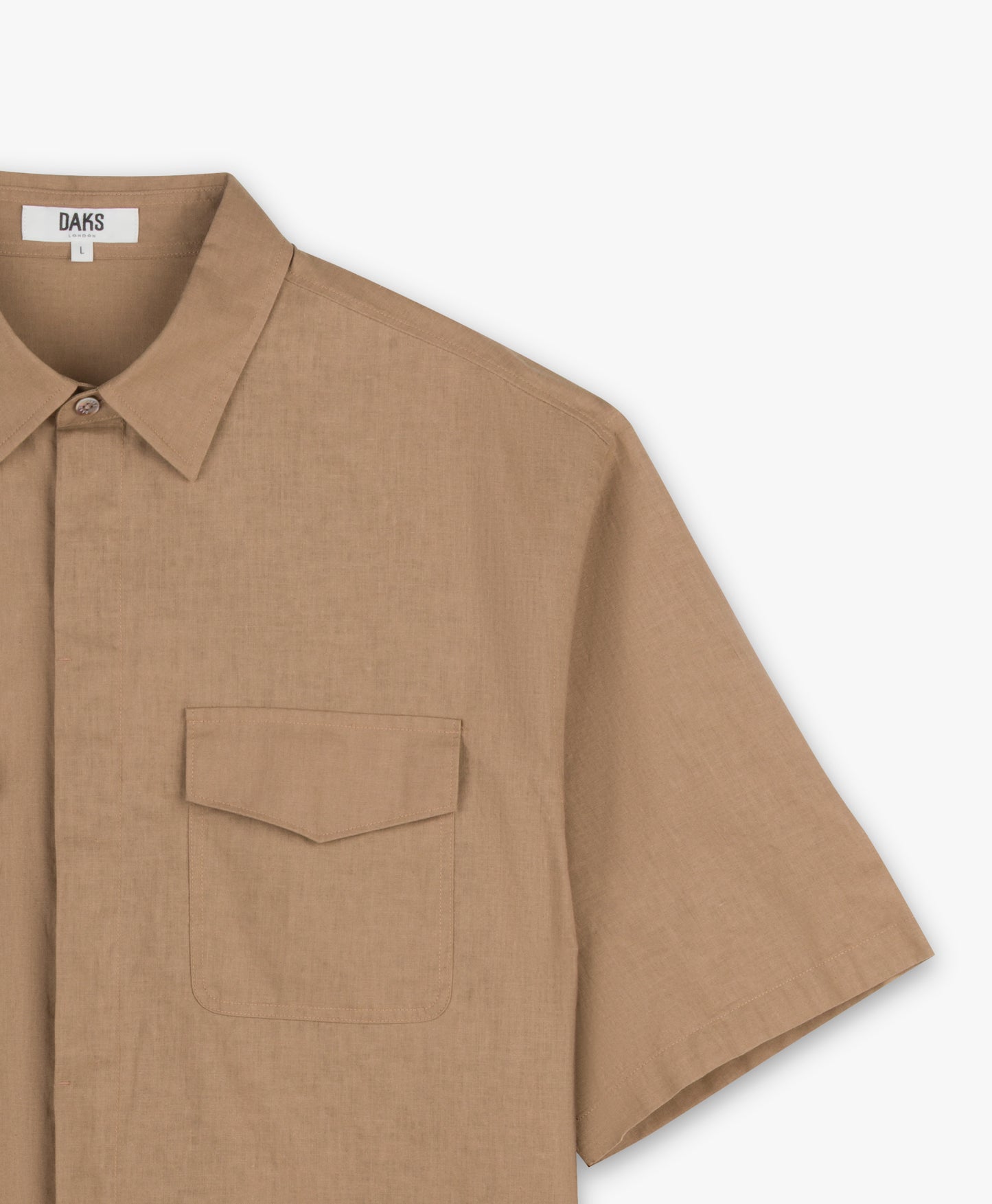 Men's Boxy-Fit Short-Sleeves Shirt