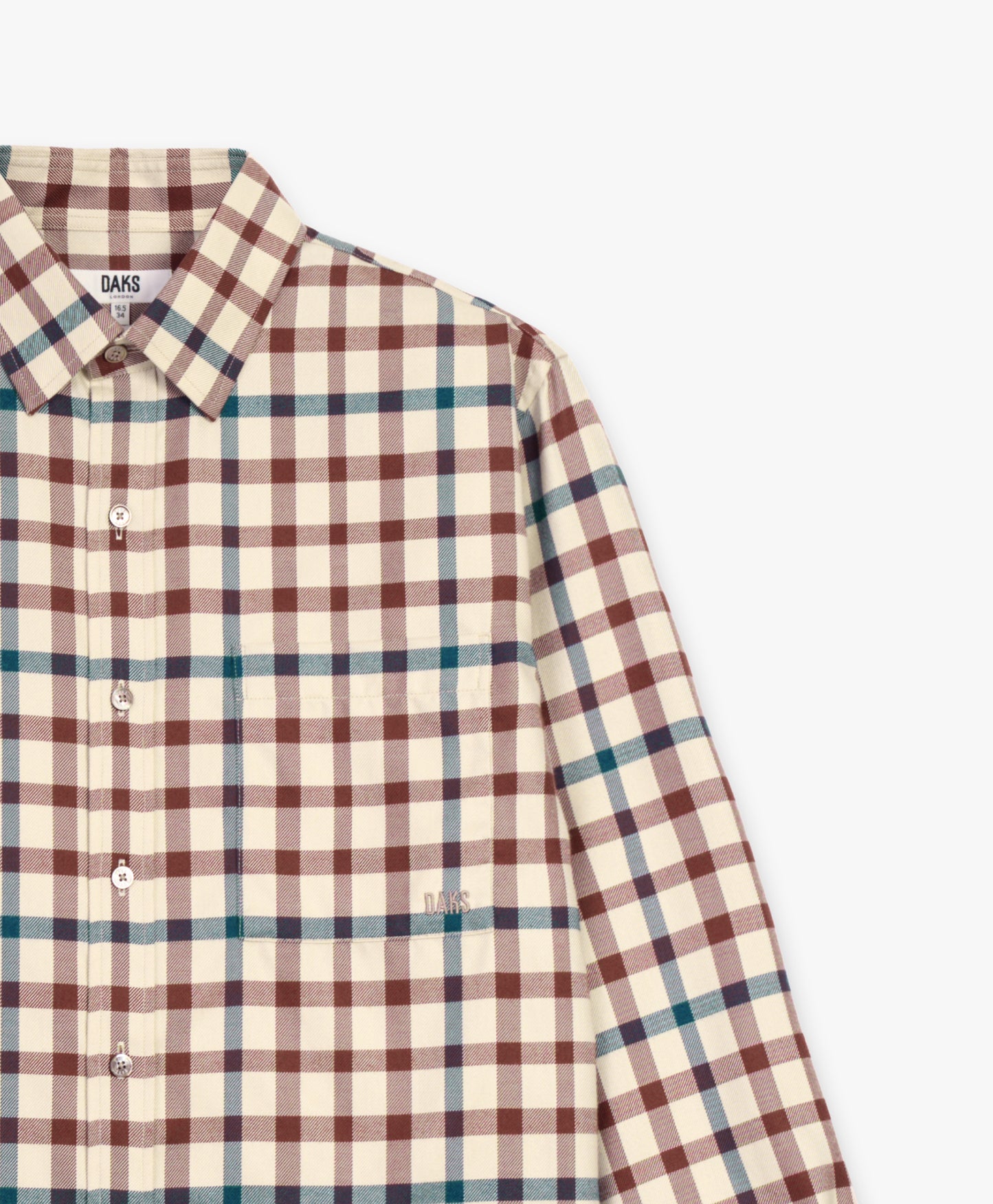 เสื้อเชิ้ตแขนยาวทรงหลวมสำหรับผู้ชาย GACL101W6