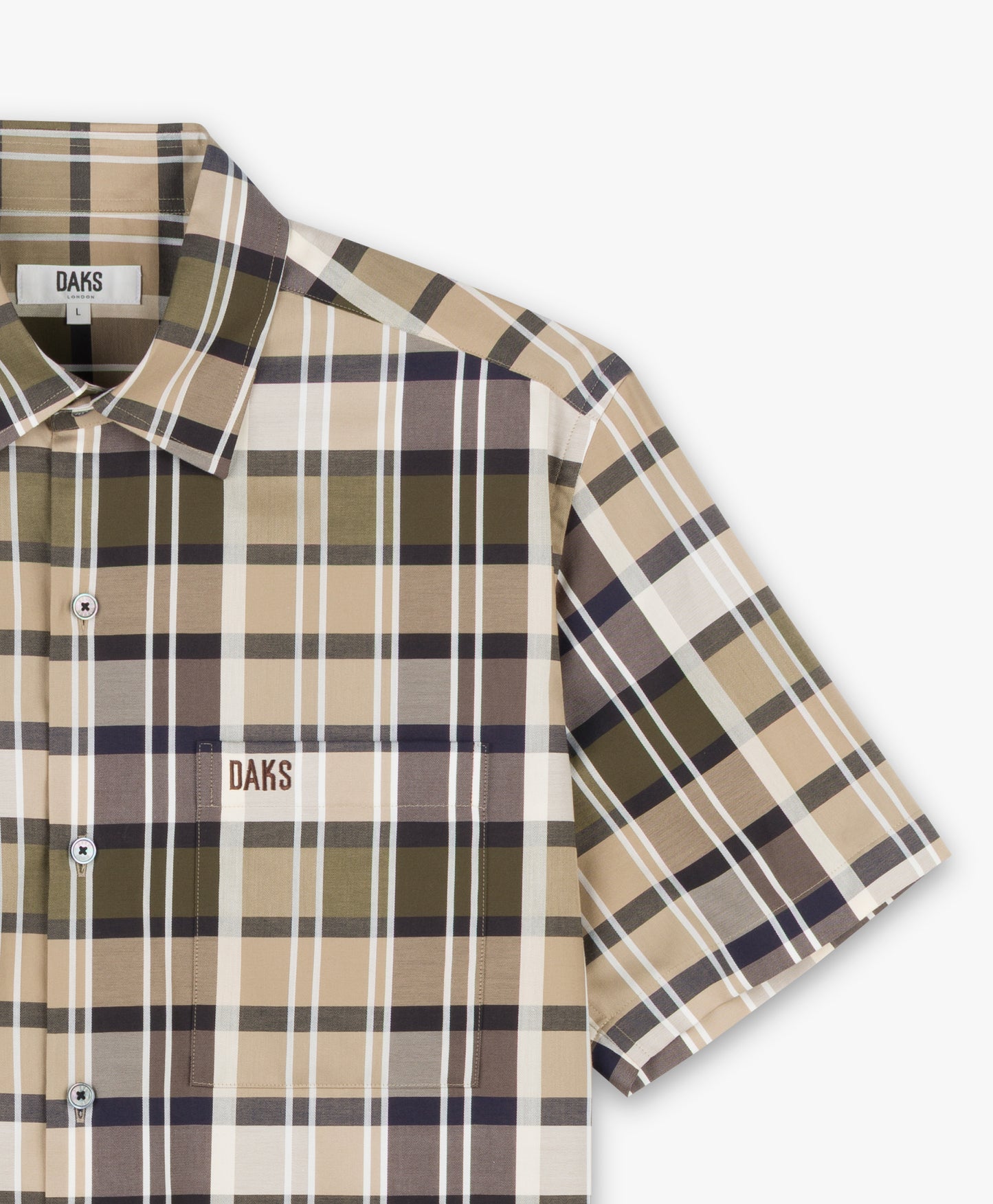 Men's Regular-Fit Short-Sleeves Shirt