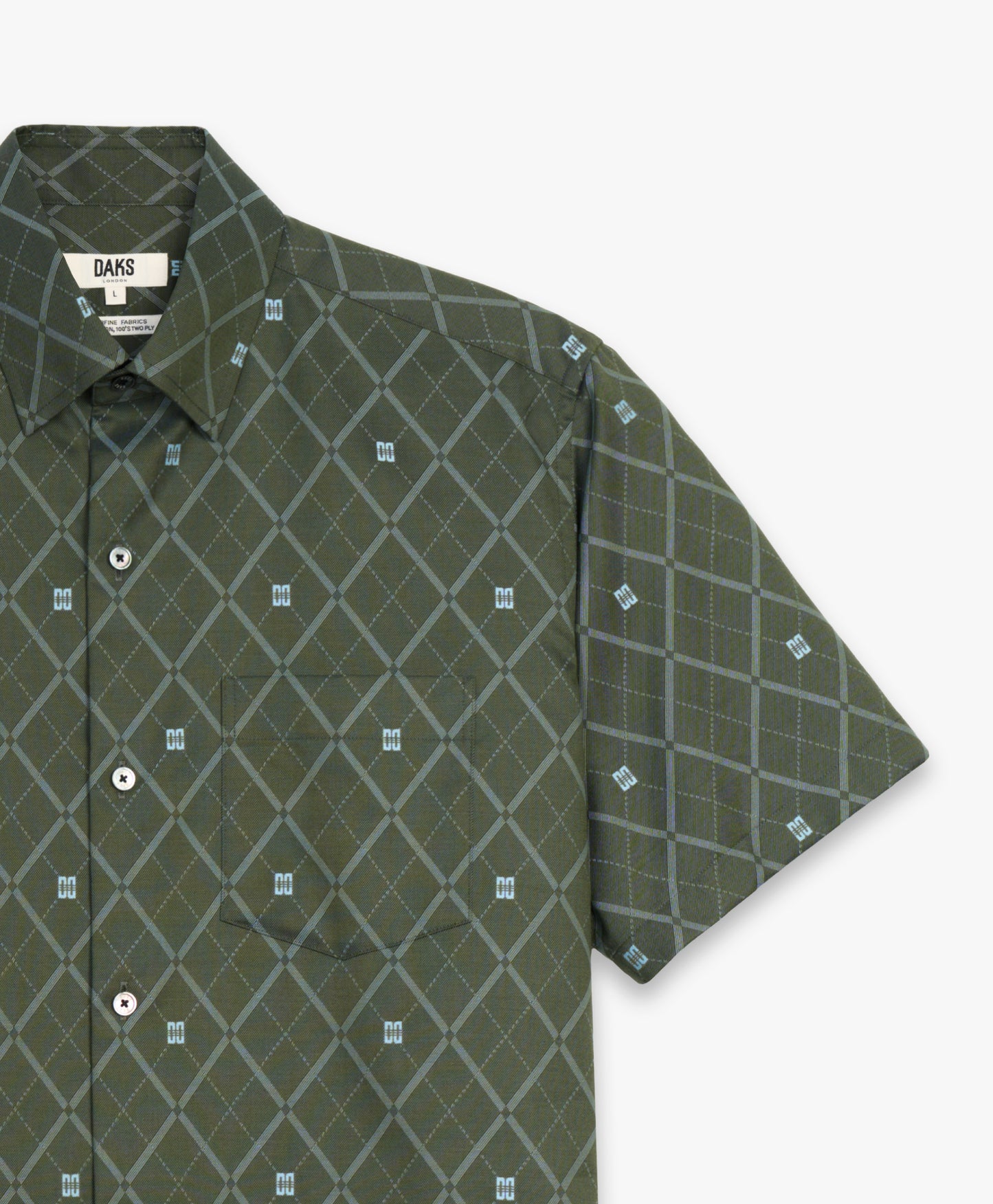 Men's Regular-Fit Short-Sleeves Shirt