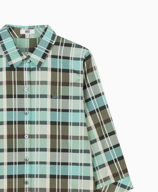 Women's Regular-Fit Middle-Sleeves Shirt