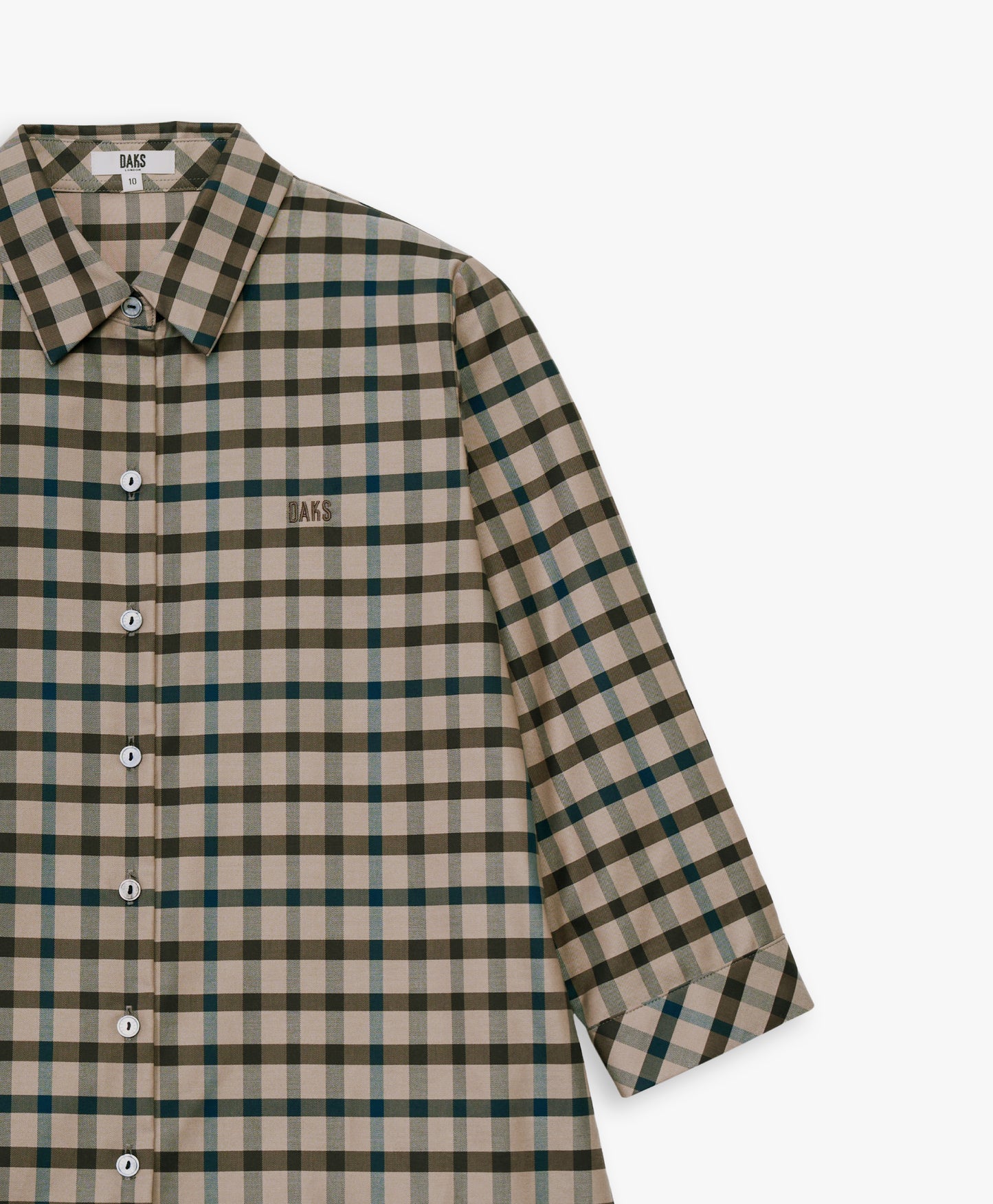 Women's Regular-Fit Middle-Sleeves Shirt