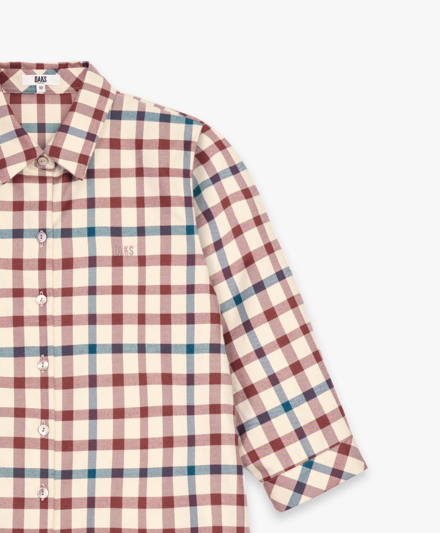 Women's Regular-Fit Middle-Sleeves Shirt