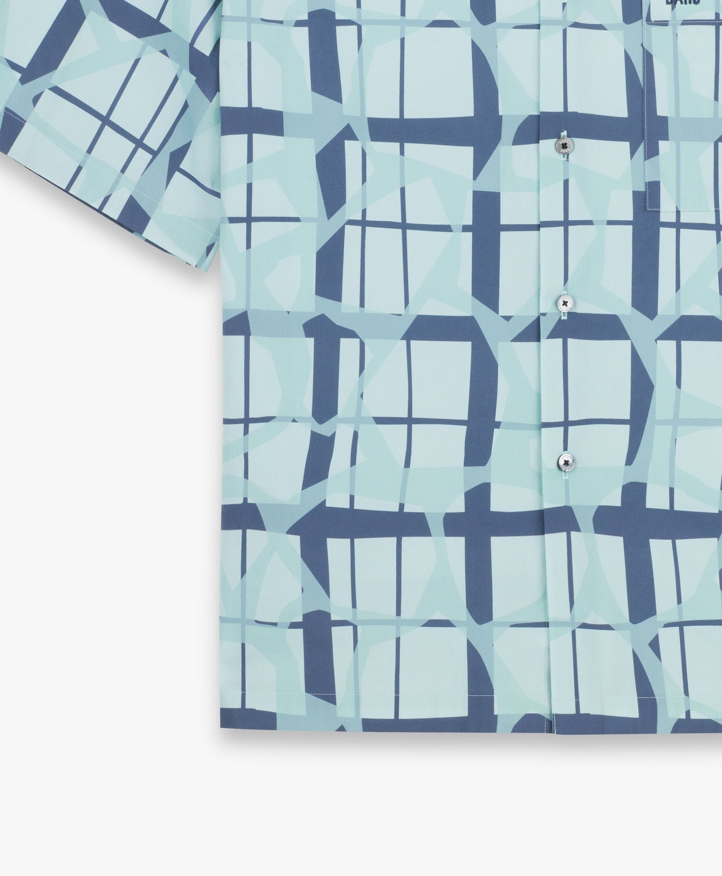Men's Boxy-Fit Short-Sleeves Shirt