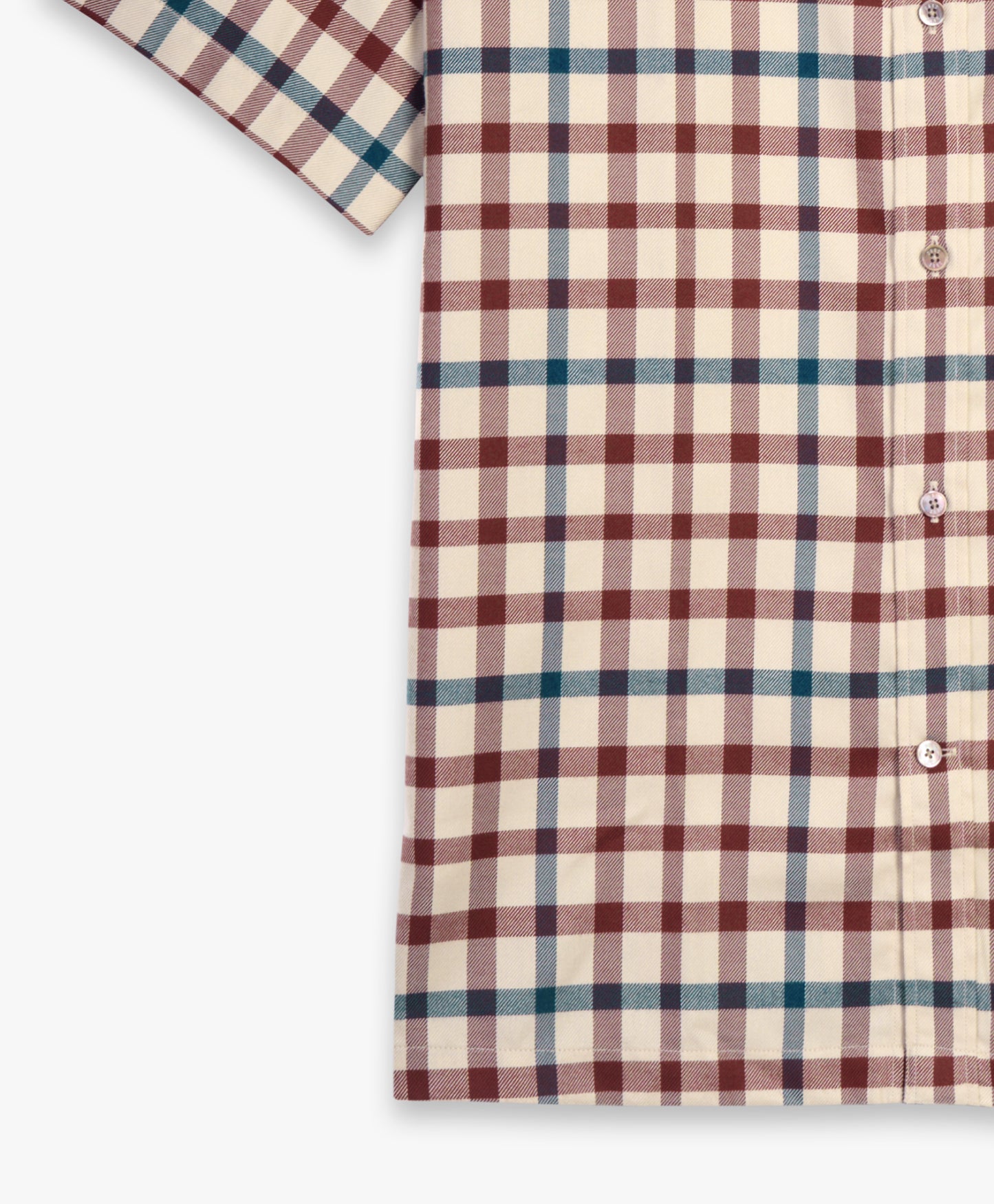 เสื้อเชิ้ตแขนสั้นทรงพอดีสำหรับผู้ชาย GACR254W6