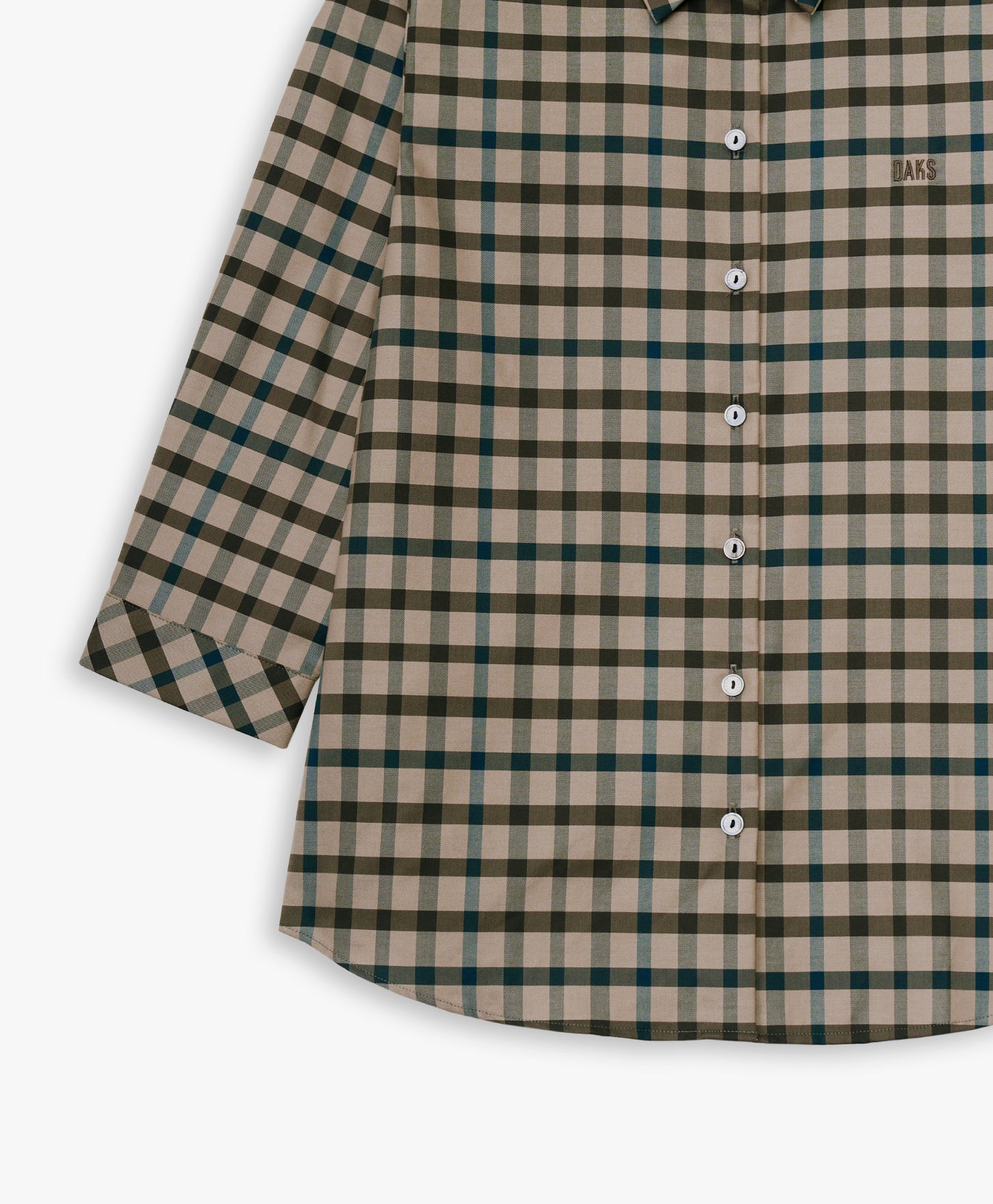 Women's Regular-Fit Middle-Sleeves Shirt