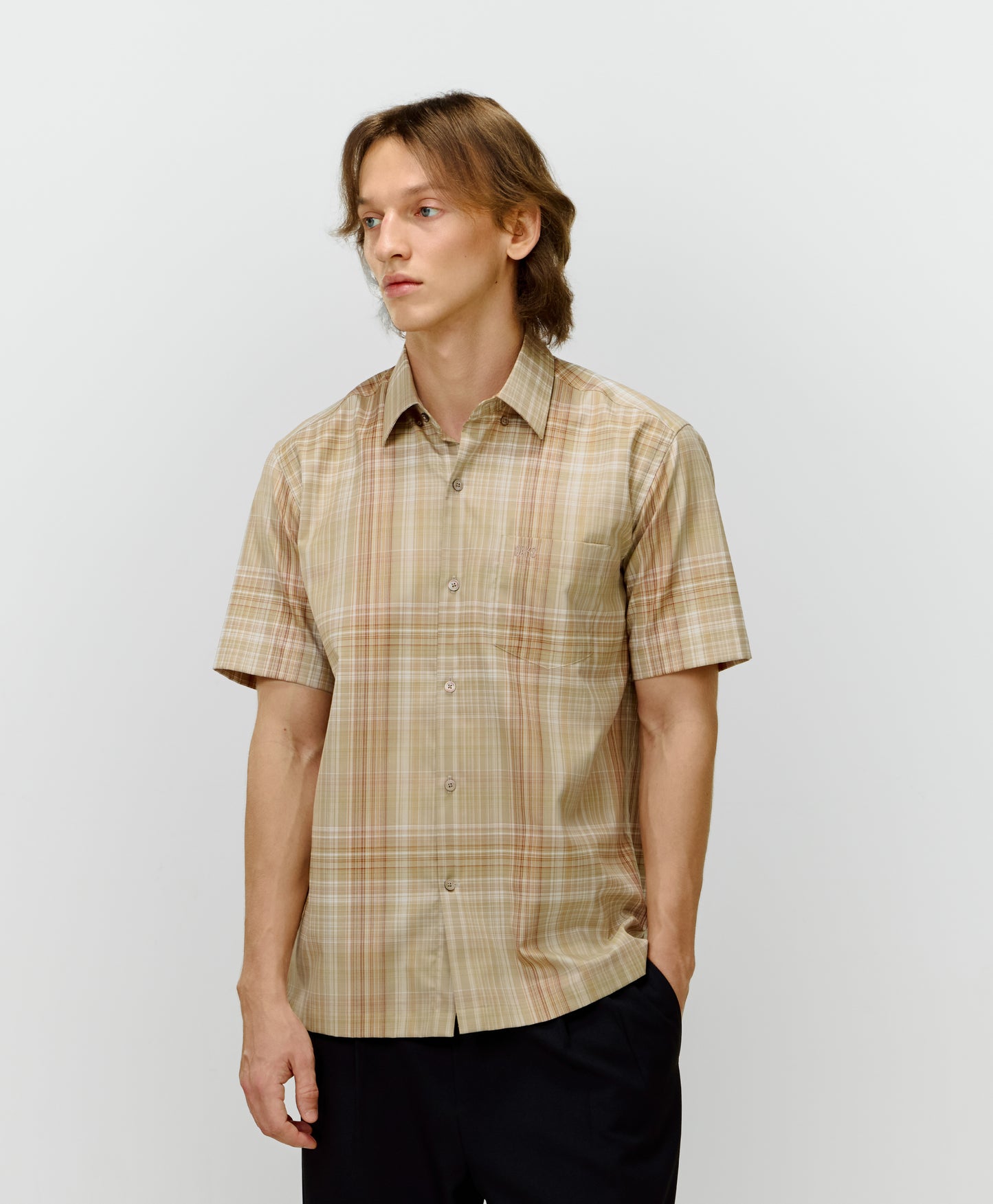 Men's Regular-Fit Short-Sleeves Shirt