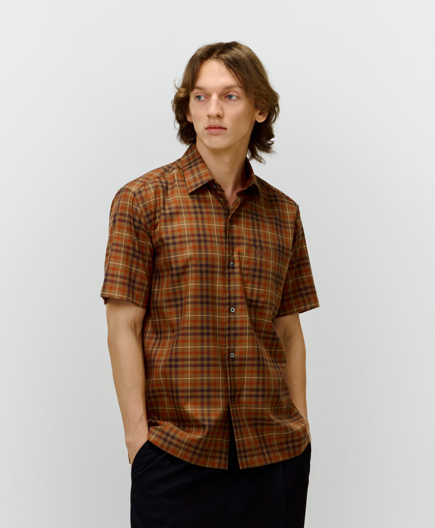 Men's Regular-Fit Short-Sleeves Shirt