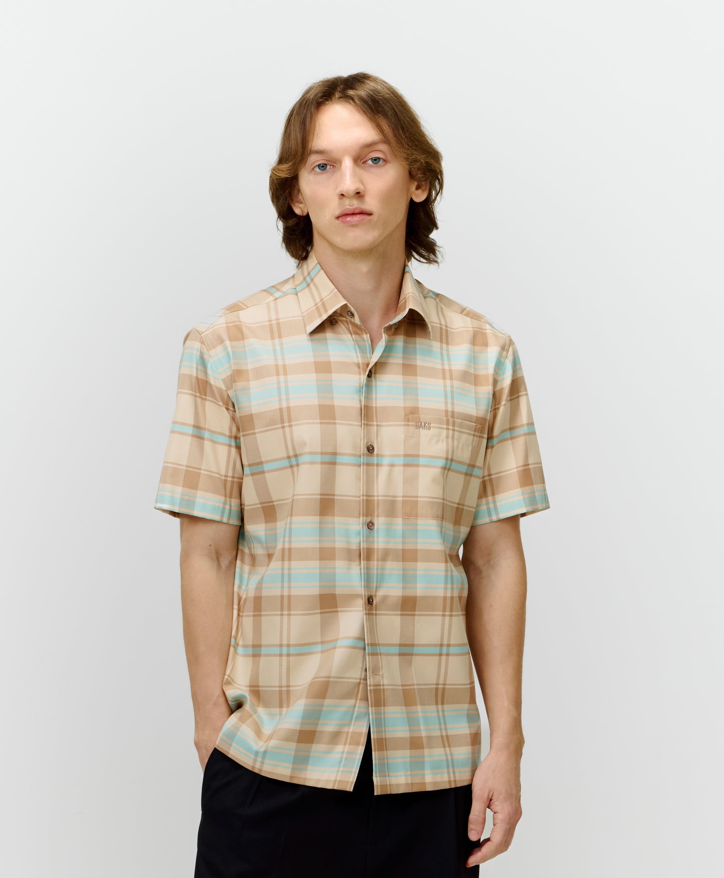 Men's Regular-Fit Short-Sleeves Shirt