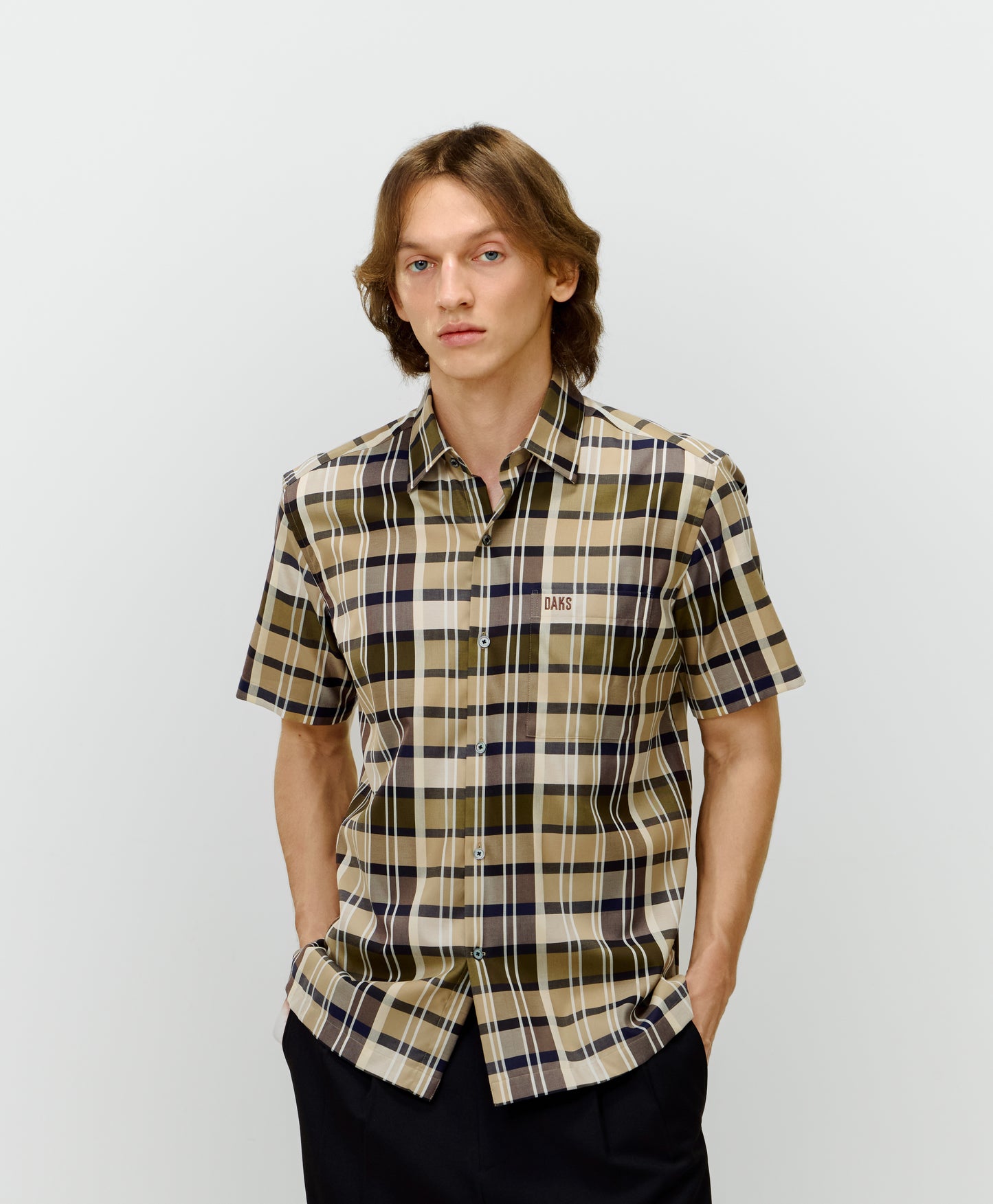 Men's Regular-Fit Short-Sleeves Shirt