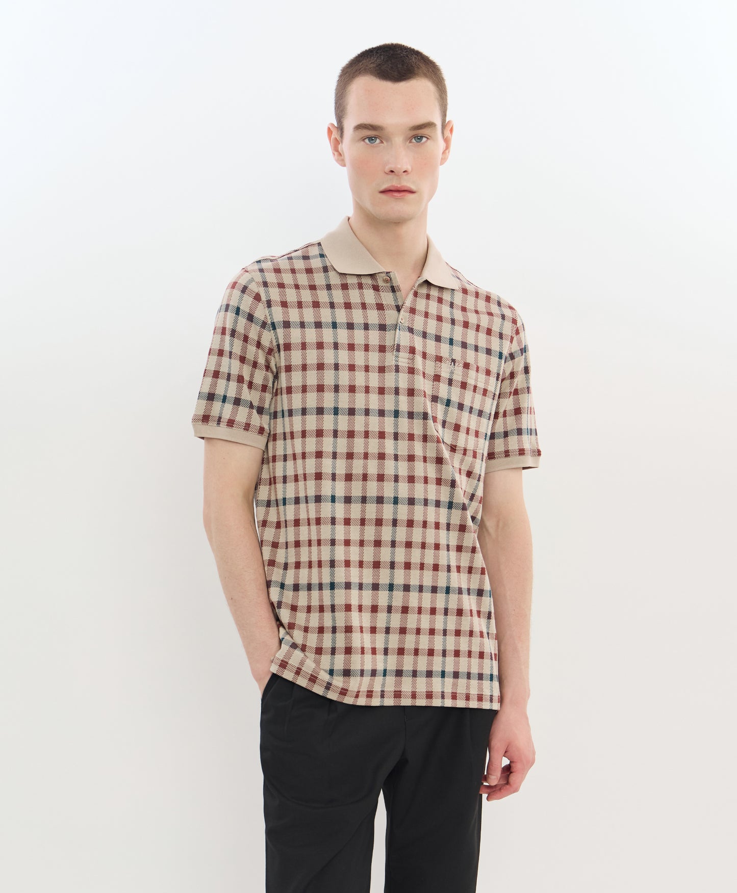 Men's Regular-Fit Short-Sleeves Polo