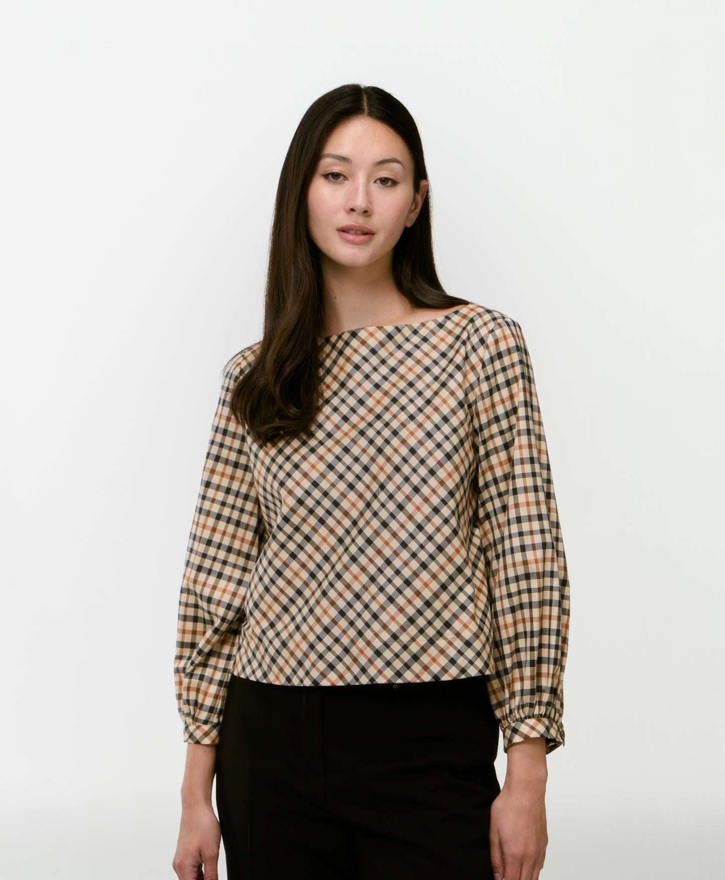 Women's Regular-Fit Long-Sleeves Blouse