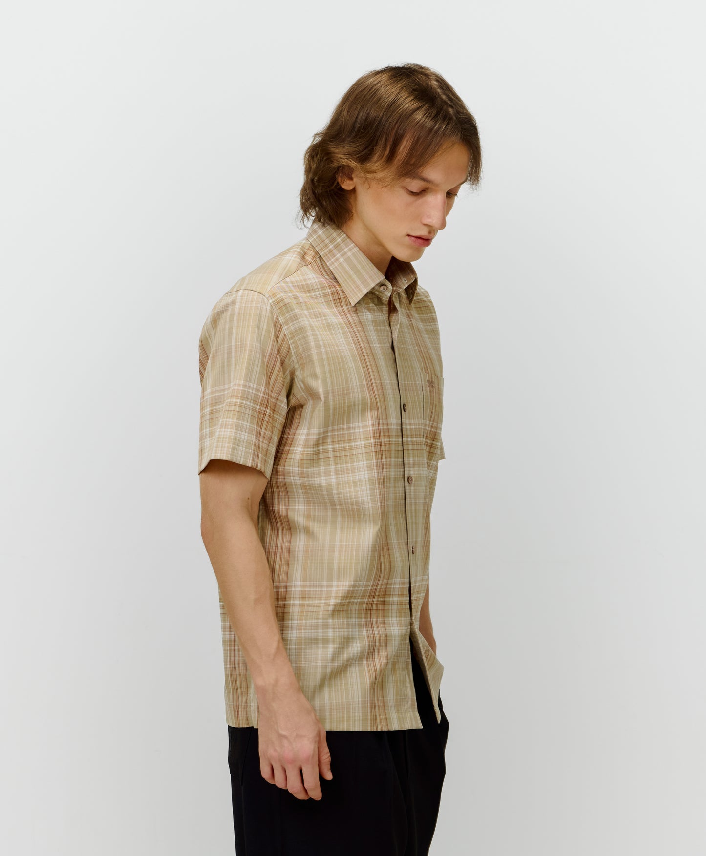 Men's Regular-Fit Short-Sleeves Shirt