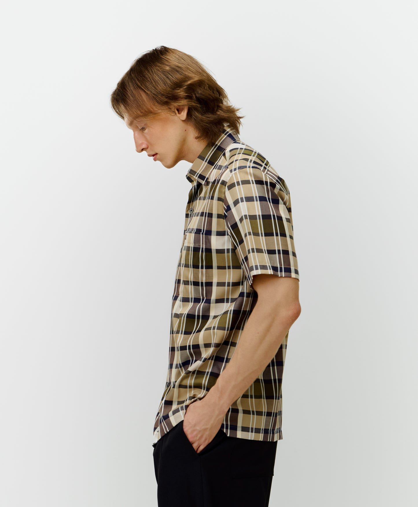 Men's Regular-Fit Short-Sleeves Shirt