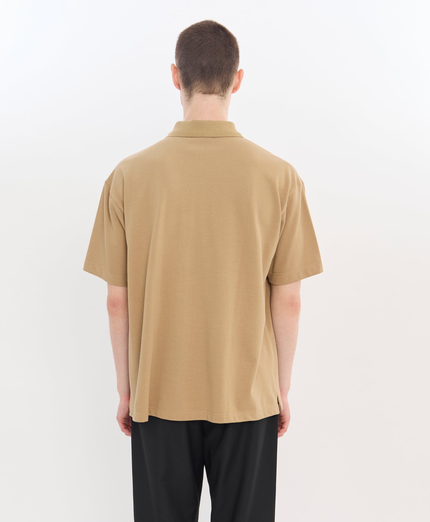 Men's Oversize Short-Sleeves Polo