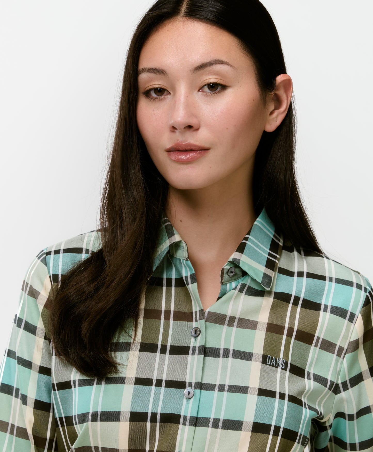 Women's Regular-Fit Middle-Sleeves Shirt